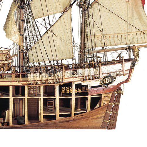 Sección Barco HMS Bounty. Escala 1:48. Marca Artesanía Latina. Ref