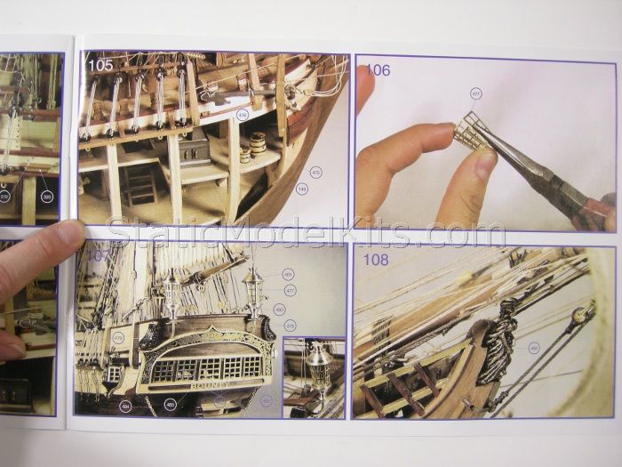 Sección Barco HMS Bounty. Escala 1:48. Marca Artesanía Latina. Ref