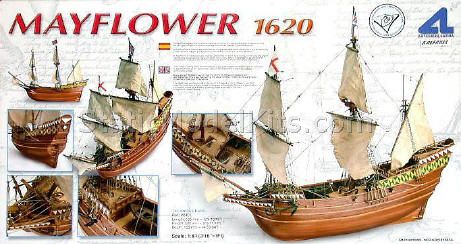 Ship model kit Mayflower, Artesania Latina