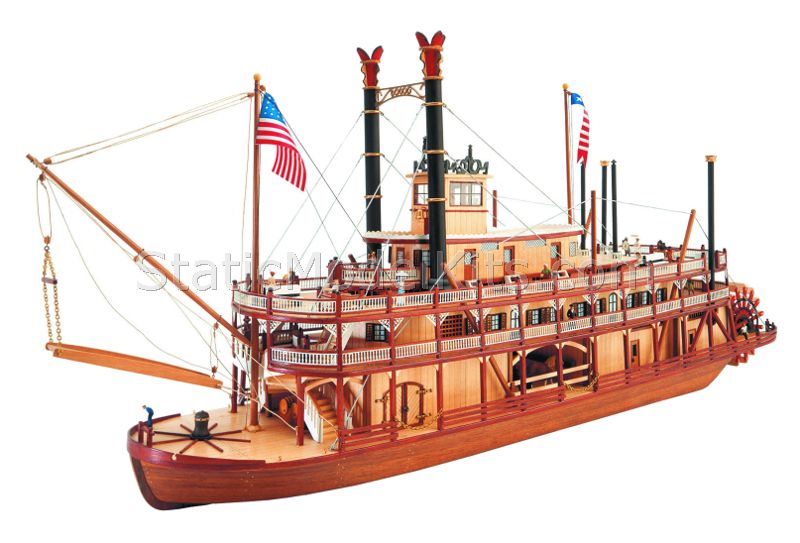 Ship model kit Mississippi, Artesania Latina