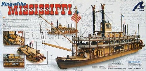 Gift Pack Ship Model, Figurines, Paints & Tools: King of Mississippi