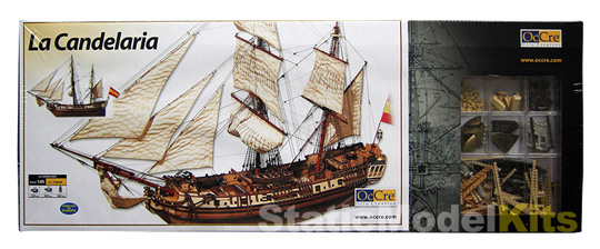 La Cadelaria 1:87 ship model kit - Occre