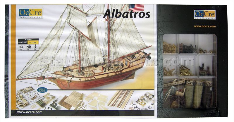 Ship model kit Albatros, Occre