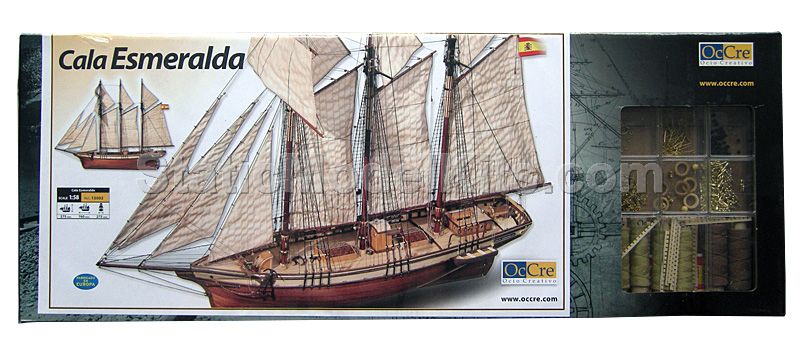 Ship model kit Cala Esmeralda, Occre