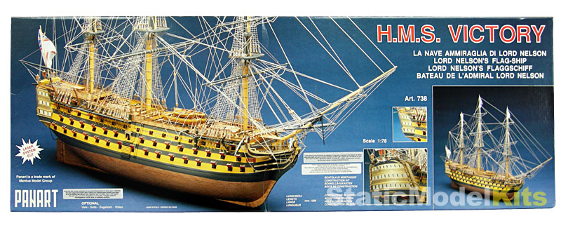 Ship model kit Victory 738