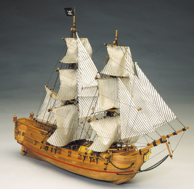 Black Falcon - ship model kit Mantua