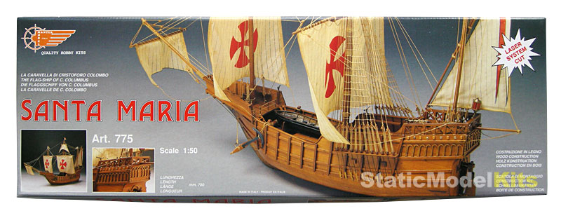 Santa Maria - ship model kit Mantua